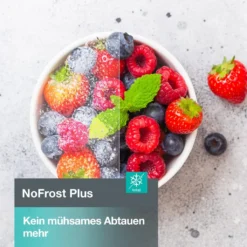 Gorenje NRK 418 ECS4 Kühl-Gefrierkombination - NoFrostPlus - MultiFlow 360° - CrispZone - 256 Liter Gesamtvolumen: Kühlteil 171 L / Gefrierteil 85 L - LED-Innenbeleuchtung - CrispZone - EasyTray -Angebote Herd Liebe Store 231ffb39728807d21c455eeb91cec396