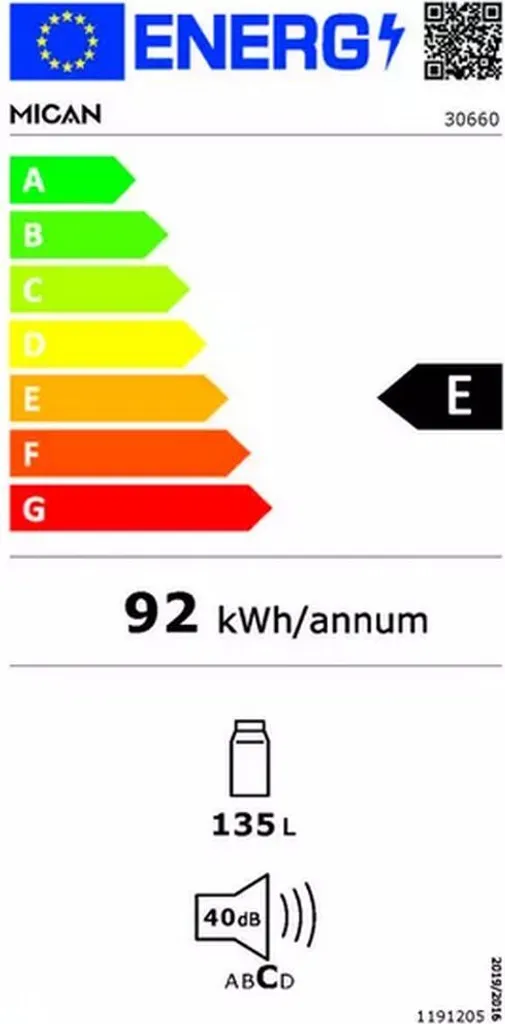 Amica Mican - 30660 - Einbau-Kühlschrank - Schlepptürtechnik 5 Amica Mican - 30660 - Einbau-Kühlschrank - Schlepptürtechnik - Image 3