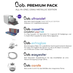 Bob Mini Geschirrspüler All-in-One Paket Grau Metallic (2 Gedecke, 2,9L Wasserverbrauch, Integrierter Tank, WiFi) Spülmaschine Geschirrspülmaschine 13 Bob Mini Geschirrspüler All-in-One Paket Grau Metallic (2 Gedecke, 2,9L Wasserverbrauch, Integrierter Tank, WiFi) Spülmaschine Geschirrspülmaschine -Angebote Herd Liebe Store 23d402926a8b34b59a76bd13015709ee