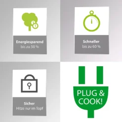 CASO ProGourmet 2100 Induktionskochplatte Mobil, Smart Control 2100 Watt, 4 Direkt- Und Warmhaltefunktion 60-240°C, Überhitzungsschutz, Glaskeramik -Angebote Herd Liebe Store 24a938aa56eda5075007f8514d5aac94