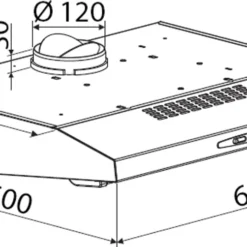 Bomann Dunstabzugshaube DU 623.3 Weiß, Unterbaufähig, Umluft-oder Abluftbetrieb, 3 Leistungsstufen, LED Beleuchtung -Angebote Herd Liebe Store 24ad51e8996c0194fb5cd73774393a16
