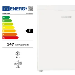 Mini Gefrierschrank 31L Klein Kompakt Leise:40db Gefrierbox Wechselbarer Türanschlag Mini Tiefkühltruhe Bis Zu -18°C,Tiefkühlschrank,perfekt Geeignet Für Büro Camping Garten Outdoor (Weiß) -Angebote Herd Liebe Store 24e2d7f7dc6828c275e1d9ad3279e1b1