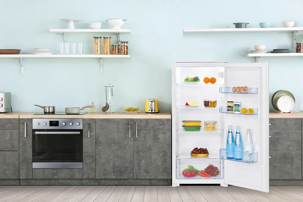 Bomann Einbau-Vollraumkühlschrank VSE 7806.1, 199 Liter, LED-Innenraumbeleuchtung, Schnellkühlfunktion, SMART Funktion, Weiß 6 Bomann Einbau-Vollraumkühlschrank VSE 7806.1, 199 Liter, LED-Innenraumbeleuchtung, Schnellkühlfunktion, SMART Funktion, Weiß - Image 4