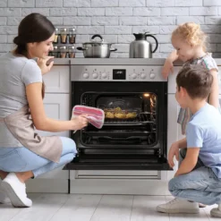 Bomann Elektroherd Set, Backofen Mit Glaskeramik-Herdplatte Und 4 Kochplatten, Ofen M. Ober-/Unterhitze, Grill- Und Umluft Mit Ceranfeld, Backofen M. Touch-Display EHBC 7933 IX -Angebote Herd Liebe Store 25719a8f5b6ce25f2d34b2e53c51ebdb