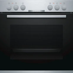 Bosch HEA510BS2 Einbauherd, Serie 2, 3D-Heißluft, GranitEmail-Innenraum, Garraumvolumen 71 L