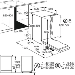 AEG - FSB53627P - Vollintegrierbarer Geschirrspüler - 60 Cm -Angebote Herd Liebe Store 2640469eb4ce8418f045981f70ac294a
