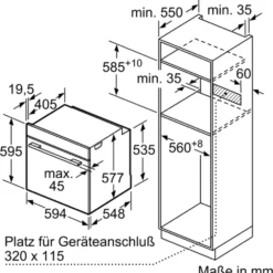 Bosch HBG675BB1 Einbau Backofen EEK A+ Pyrolyse Schwarz -Angebote Herd Liebe Store 26b8209e87f11df9c195891b8cfaf236