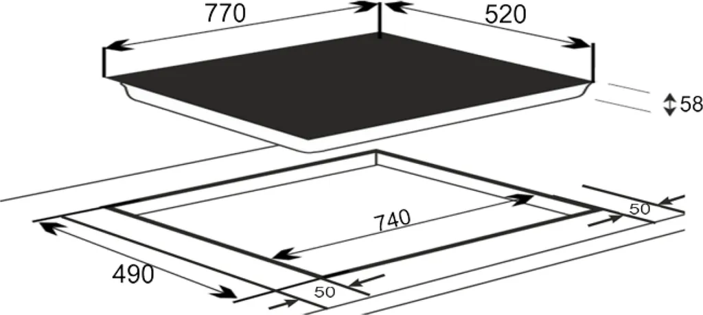 Exquisit Induktionskochfeld EKI 802-19 S | Timer | Restwärmeanzeige | Schwarz 8 Exquisit Induktionskochfeld EKI 802-19 S | Timer | Restwärmeanzeige | Schwarz - Image 6