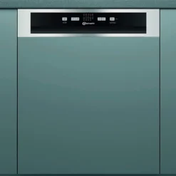 Bauknecht BRBE 2B19 X Geschirrspüler Integrierbarer Geschirrspüler / Startzeitvorwahl / 5 Standardprogramme/ Expressprogramm/ Option Halbe Beladung / Vollwasserschutz