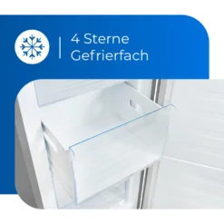 Exquisit Gefrierschrank GS230-010E Inoxlook | Standgerät | 165 L Volumen | Inoxlook -Angebote Herd Liebe Store 2bd8fdeed55c0fed626fa031b2d92318