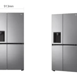 LG Kühl-Gefrierkombination 635L French Door NatureFRESH Edelstahl GSLV70PZTF -Angebote Herd Liebe Store 2bf844c57fdd8f5fe782edf16c3a3c5f