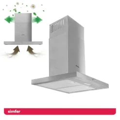 Simfer SMF-CH 8633 Dunstabzugshaube Edelstahl, 60 Cm, 650 M³ /h, Wandhaube, Kaminhaube, Teleskopkamin, Doppelabluftschacht, LED-Beleuchtung 13 Simfer SMF-CH 8633 Dunstabzugshaube Edelstahl, 60 Cm, 650 M³ /h, Wandhaube, Kaminhaube, Teleskopkamin, Doppelabluftschacht, LED-Beleuchtung -Angebote Herd Liebe Store 2c2f00def78c5a2409f1cf4662533160