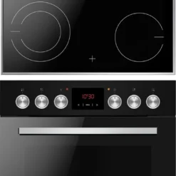 Amica EHC 933 107 SM Herd-Set Ofen 65 L Steam Clean Bräter-Zone Timer EEK: A