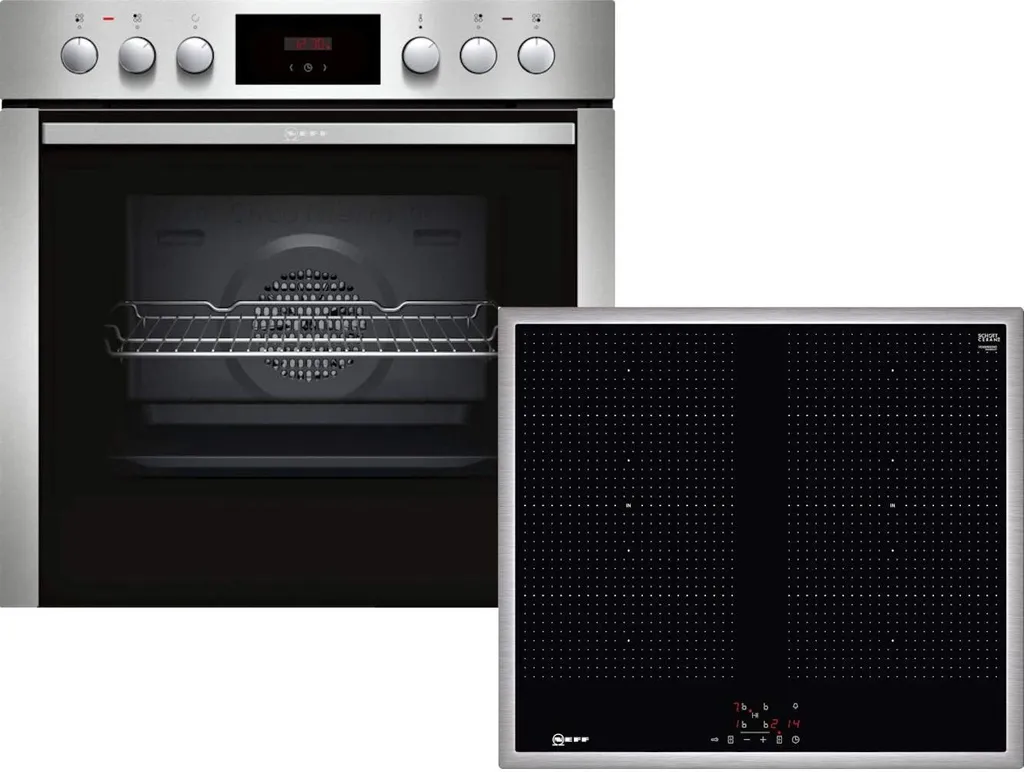 Neff XED456I Einbauherd-Set Mit Induktions-Kochfeld, SCHOTT CERAN® - Edelstahl 3 Neff XED456I Einbauherd-Set Mit Induktions-Kochfeld, SCHOTT CERAN® - Edelstahl