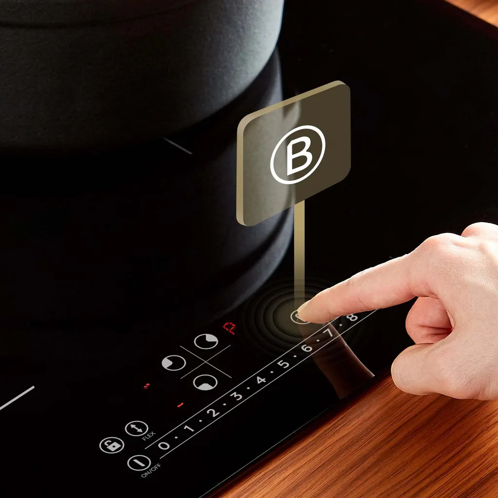 CIARRA 3 Zonen Einbau-Induktionskochfeld Mit Ein Flexzonen Und Booster 6500W CBBIH3BF-OW 6 CIARRA 3 Zonen Einbau-Induktionskochfeld Mit Ein Flexzonen Und Booster 6500W CBBIH3BF-OW - Image 4