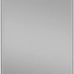 Bomann Kühlschrank Mit Gefrierfach Freistehend (109L) Leise Mit Kühl- Und Gefrierfach, Stand-Kühlschrank Mit Gefrierfach, Kühlkombination Fridge Mit LED Beleuchtung, KS 7248 Inox