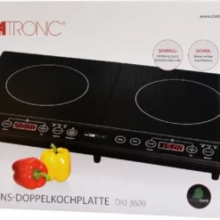 CLATRONIC Induktions-Doppelkochplatte DKI 3609 Schwarz 3500 Watt Herdplatte -Angebote Herd Liebe Store 30fc586db957ec7dac4ceebb25eefe23
