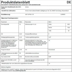 Amica Geschirrspüler, GSP 14745 W - Stand-Geschirrspüler, 60cm, Unterbaufähig, Weiß, ++ 7 Amica Geschirrspüler, GSP 14745 W - Stand-Geschirrspüler, 60cm, Unterbaufähig, Weiß, ++ -Angebote Herd Liebe Store 31733942f9cedfc38de30927a415f45b