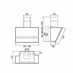 BEST ITALY Schräghaube Dunstabzugshaube KITE550 Edelstahl 55cm 07F20501A Weiß 5 BEST ITALY Schräghaube Dunstabzugshaube KITE550 Edelstahl 55cm 07F20501A Weiß -Angebote Herd Liebe Store 32654113756c83e67dec97f94e336972