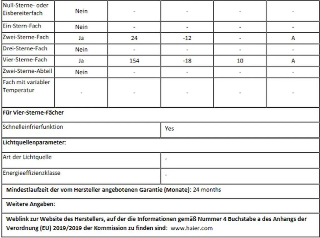 Haier HSR3918FIMP Kühl-Gefrierkombination Side By Side, NoFrost, Wasser- Und Eiswürfeldispenser 17 Haier HSR3918FIMP Kühl-Gefrierkombination Side By Side, NoFrost, Wasser- Und Eiswürfeldispenser - Image 15