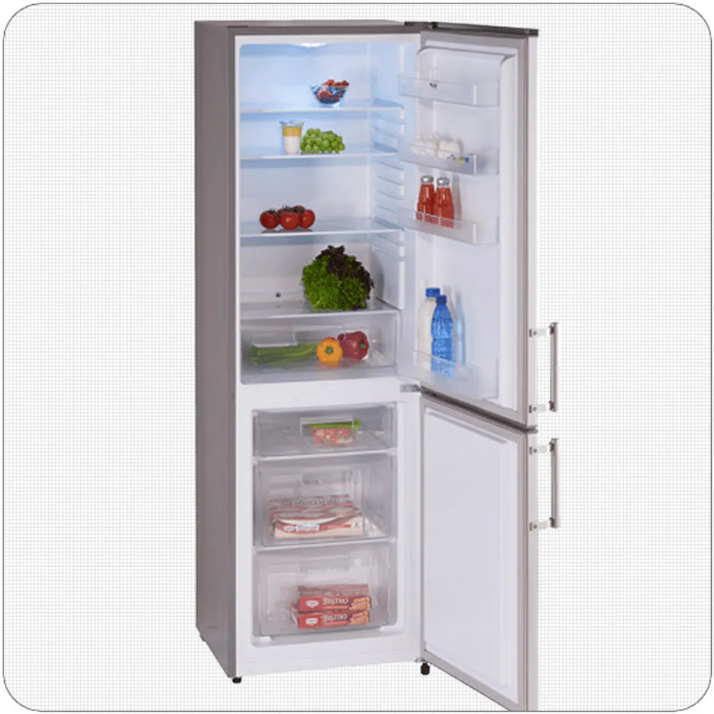 PKM Kühl-Gefrierkombination Kühlschrank KG 288.4A N Inox-Design 296 Liter 8 PKM Kühl-Gefrierkombination Kühlschrank KG 288.4A N Inox-Design 296 Liter - Image 6