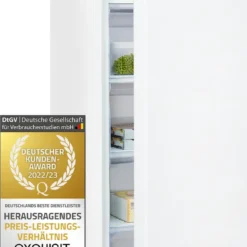 Exquisit Gefrierschrank GS230-010E Weiss | Standgerät | 165 L Volumen | Weiß