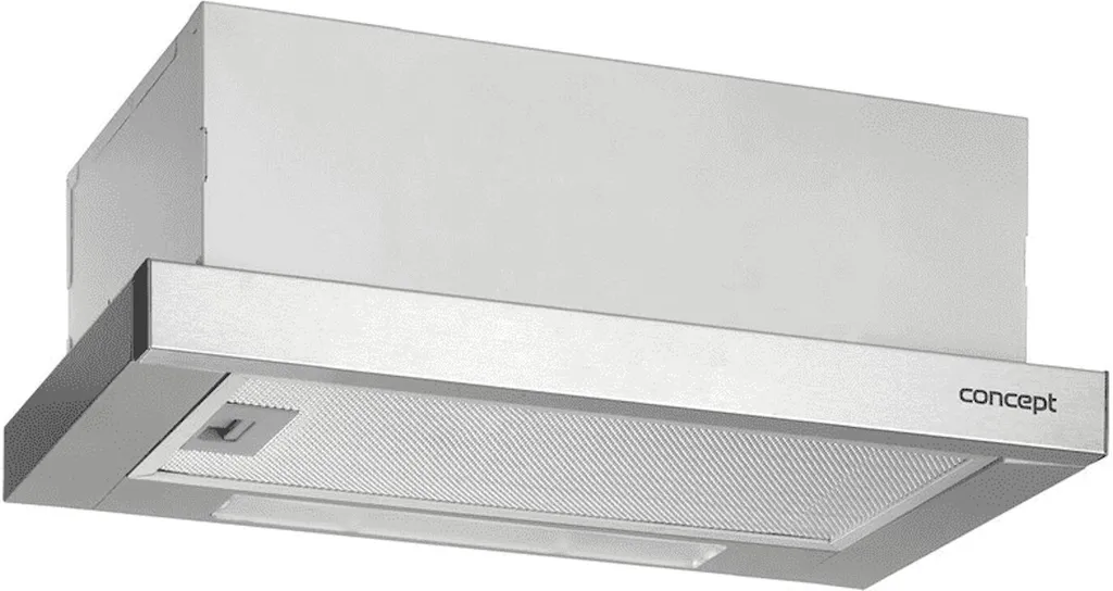 CONCEPT Küchenhaube Haube Für Die Küche Teleskop Ausziehbar Metall Regelung Mechanisch 4 CONCEPT Küchenhaube Haube Für Die Küche Teleskop Ausziehbar Metall Regelung Mechanisch - Image 2