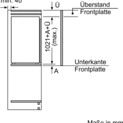 Bosch Einbaukühlschrank 102 Cm KIR31AFF0 Flachscharnier -Angebote Herd Liebe Store 34dbb62f64e92c67b6b8cdcb2f252620