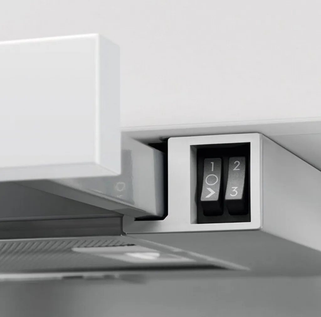 Zanussi - ZHP60260WA - Flachschirm-Dunstabzugshaube - 60 Cm 5 Zanussi - ZHP60260WA - Flachschirm-Dunstabzugshaube - 60 Cm – Bild 3