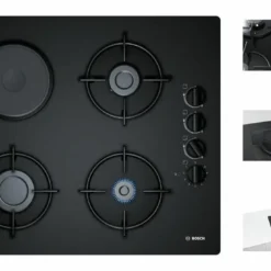 Gemischte Tabelle 60 Cm Bosch - Poy6b6b10 - Gas: 3 Schwerpunkt - 1 Elektrischer Haushalt -Angebote Herd Liebe Store 379071d1c8fb66188c93e36033e86ecd