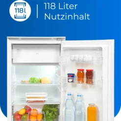 Exquisit Einbaukühlschrank EKS131-3-040F | Einbaugerät | Schlepptürmontage | 118 L Volumen | Weiß 12 Exquisit Einbaukühlschrank EKS131-3-040F | Einbaugerät | Schlepptürmontage | 118 L Volumen | Weiß -Angebote Herd Liebe Store 39fdc4fdc0e6bddcbbf21fcb8c9fa46c