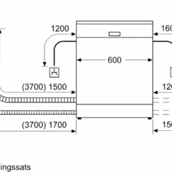 Siemens Geschirrspüler SN61HX08VE - Vollintegrierbar, 60cm, HomeConnect, Extrem Leise Nur 46 DB -Angebote Herd Liebe Store 3a026acfdc804fdba11d7caebf4f7453