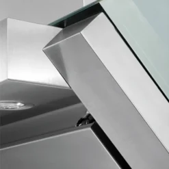 PKM Dunstabzugshaube Mit Randabsaugung Kopffreihaube 9860LZ Edelstahl Glasschirm -Angebote Herd Liebe Store 3a7935b1ec8859df59e7fd9634c2a7e1