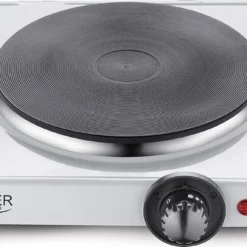 Adler AD 6503 Elektroherd-Einzelkochplatte 1500W, Weiß