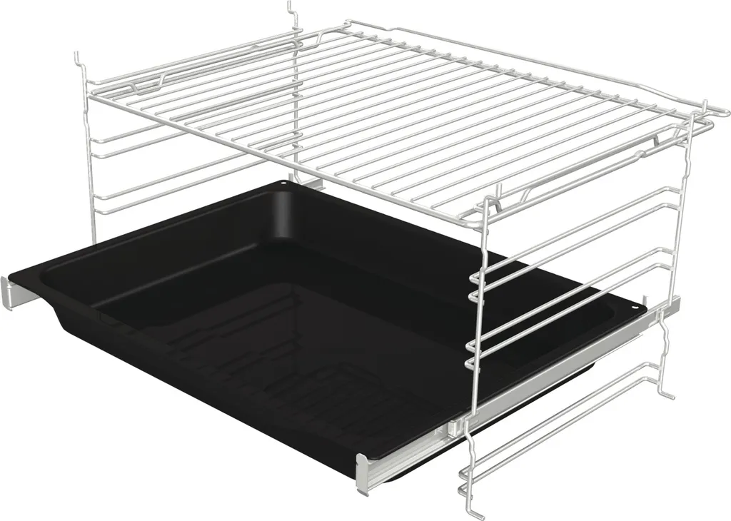 Gorenje Black Set 4 INDUCTION Einbauherd - Set Mit Induktions-Kochfeld Mit Edelstahlrahmen - 77L XXL Volumen - GentleClose - AirFry - PizzaMode - ChildLock - PerfectGrill - Teleskopauszüge - Schwarz 13 Gorenje Black Set 4 INDUCTION Einbauherd - Set Mit Induktions-Kochfeld Mit Edelstahlrahmen - 77L XXL Volumen - GentleClose - AirFry - PizzaMode - ChildLock - PerfectGrill - Teleskopauszüge - Schwarz - Image 11