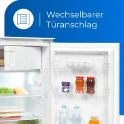Exquisit Einbaukühlschrank EKS131-3-040F | Einbaugerät | Schlepptürmontage | 118 L Volumen | Weiß 11 Exquisit Einbaukühlschrank EKS131-3-040F | Einbaugerät | Schlepptürmontage | 118 L Volumen | Weiß -Angebote Herd Liebe Store 3c368471ed06aca13ca13c3a7474db8b