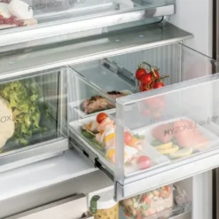 Haier HTF-508DGS7 CUBE Serie Kühl-Gefrier-Kombination / Multidoor / 360 L Kühlteil / 177 L Gefrierteil / Iconic Glas Grey Front / Switch Zone / MyZone / Humidity Zone / Total No Frost -Angebote Herd Liebe Store 3cbcbbb9ed3fe56beeadd7c16c46e101