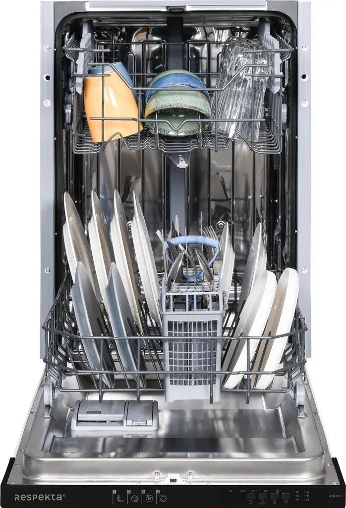 Respekta Geschirrspüler Spülmaschine Einbauspülmaschine Vollintegriert 45 Cm 6 Respekta Geschirrspüler Spülmaschine Einbauspülmaschine Vollintegriert 45 Cm - Image 4