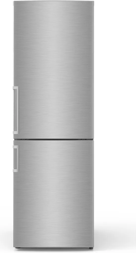 PKM Kühl-Gefrierkombination Kühlschrank KG 288.4A N Inox-Design 296 Liter 3 PKM Kühl-Gefrierkombination Kühlschrank KG 288.4A N Inox-Design 296 Liter