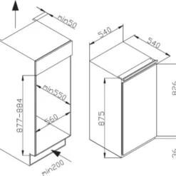 Amica EVKS 16182, Vollraum-Kühlschrank, 880 Mm Nische, Festtür-Technik, 10 Amica EVKS 16182, Vollraum-Kühlschrank, 880 Mm Nische, Festtür-Technik, -Angebote Herd Liebe Store 3e68441a509aa40b15f7a95c5ba5cada