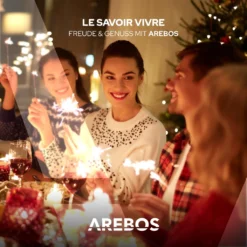 AREBOS Glaskeramikkochfeld, 3000 W, 2 Kochfelder, 30cm, Autark, Mit Sensor Touch -Angebote Herd Liebe Store 3f22115ebf4a50e9b4f590b82859191a