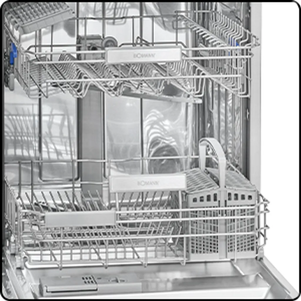 Bomann GSP 7412 IX Spülmaschine, Stand / Unterbau, 60 Cm Ausführung, 12 Maßgedecke, 7 Programme, LED- Display / Kontrollanzeigen, Reinigungstemperaturen 45°C - 65°C, Edelstahl 9 Bomann GSP 7412 IX Spülmaschine, Stand / Unterbau, 60 Cm Ausführung, 12 Maßgedecke, 7 Programme, LED- Display / Kontrollanzeigen, Reinigungstemperaturen 45°C - 65°C, Edelstahl - Image 7