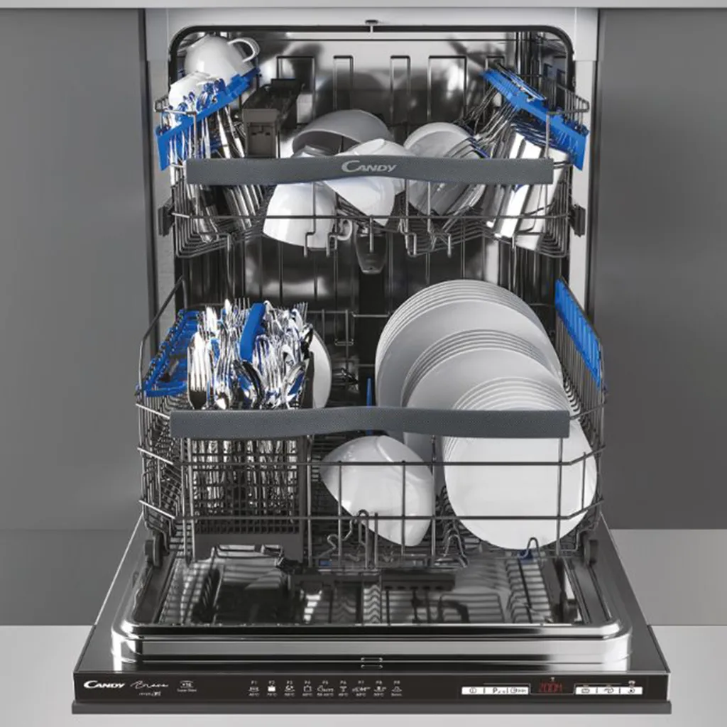 Geschirrspüler Candy Brava CDIMN 2D620PBR/E, Voll Integriert Sprachsteuerung Aqua Protektor 8 Geschirrspüler Candy Brava CDIMN 2D620PBR/E, Voll Integriert Sprachsteuerung Aqua Protektor - Image 6