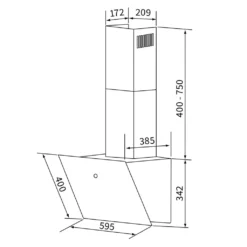 Dunstabzugshaube 60cm TRIO6014W -Angebote Herd Liebe Store 4078905436a41732c4d0643209cdc369