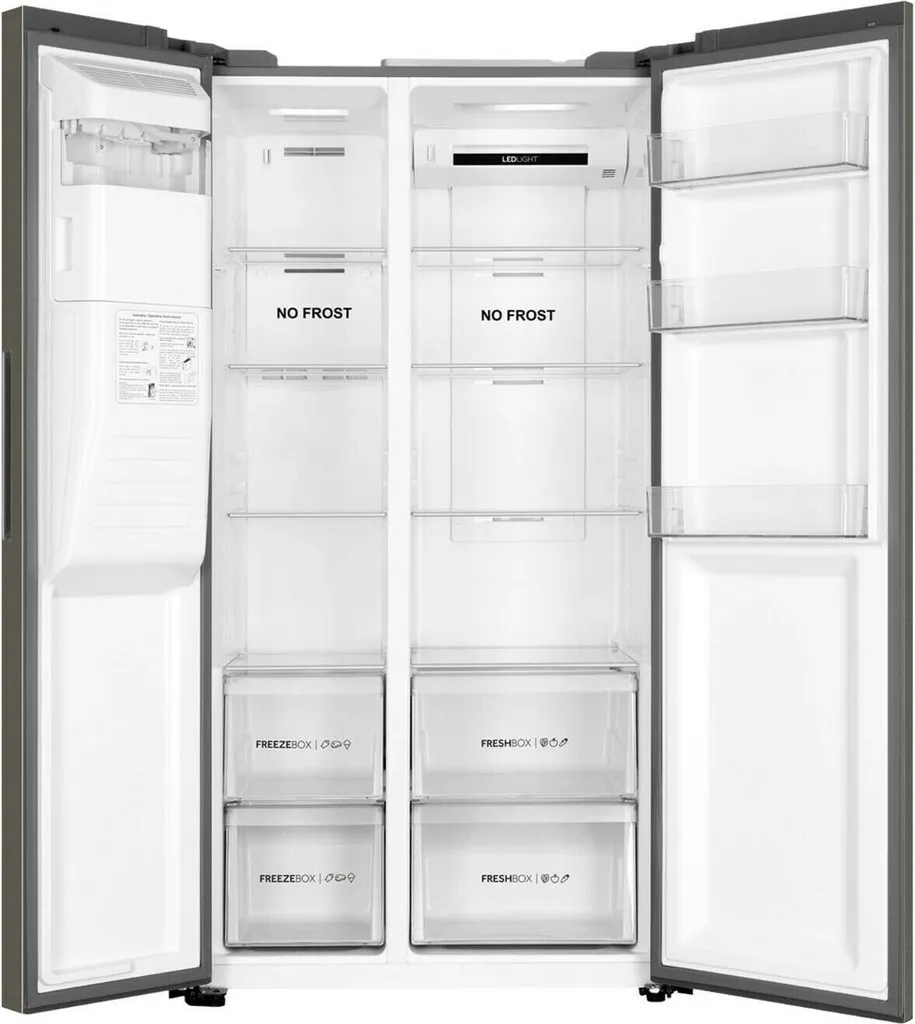 Haier HSR3918FIMP Kühl-Gefrierkombination Side By Side, NoFrost, Wasser- Und Eiswürfeldispenser 5 Haier HSR3918FIMP Kühl-Gefrierkombination Side By Side, NoFrost, Wasser- Und Eiswürfeldispenser - Image 3