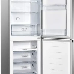 Gorenje NRK 418 ECS4 Kühl-Gefrierkombination - NoFrostPlus - MultiFlow 360° - CrispZone - 256 Liter Gesamtvolumen: Kühlteil 171 L / Gefrierteil 85 L - LED-Innenbeleuchtung - CrispZone - EasyTray -Angebote Herd Liebe Store 441aae9db5560324e34fec2442f1afc5