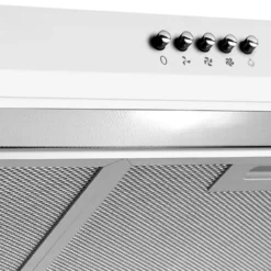 CONCEPT Dunstabzugshaube 50cm Mit LED-Beleuchtung 3 Leistungsstufen 135 M³/h 65W Abluft / Umluft-Funktion 60dB 82mm Slim -Angebote Herd Liebe Store 44b1a6d6ae75264a16f482ca41e53253