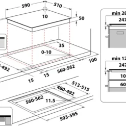 Bauknecht Glaskeramik-Kochfeld Mit Induktion - BS 8460F NE Rahmenlos 60 Cm -Angebote Herd Liebe Store 45dc3fb2273787888ec348dc6df48490