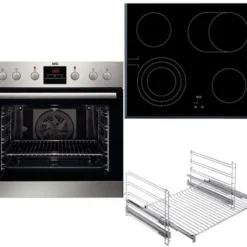 AEG KOMBI3021F Herdset 60cm A Edelstahl