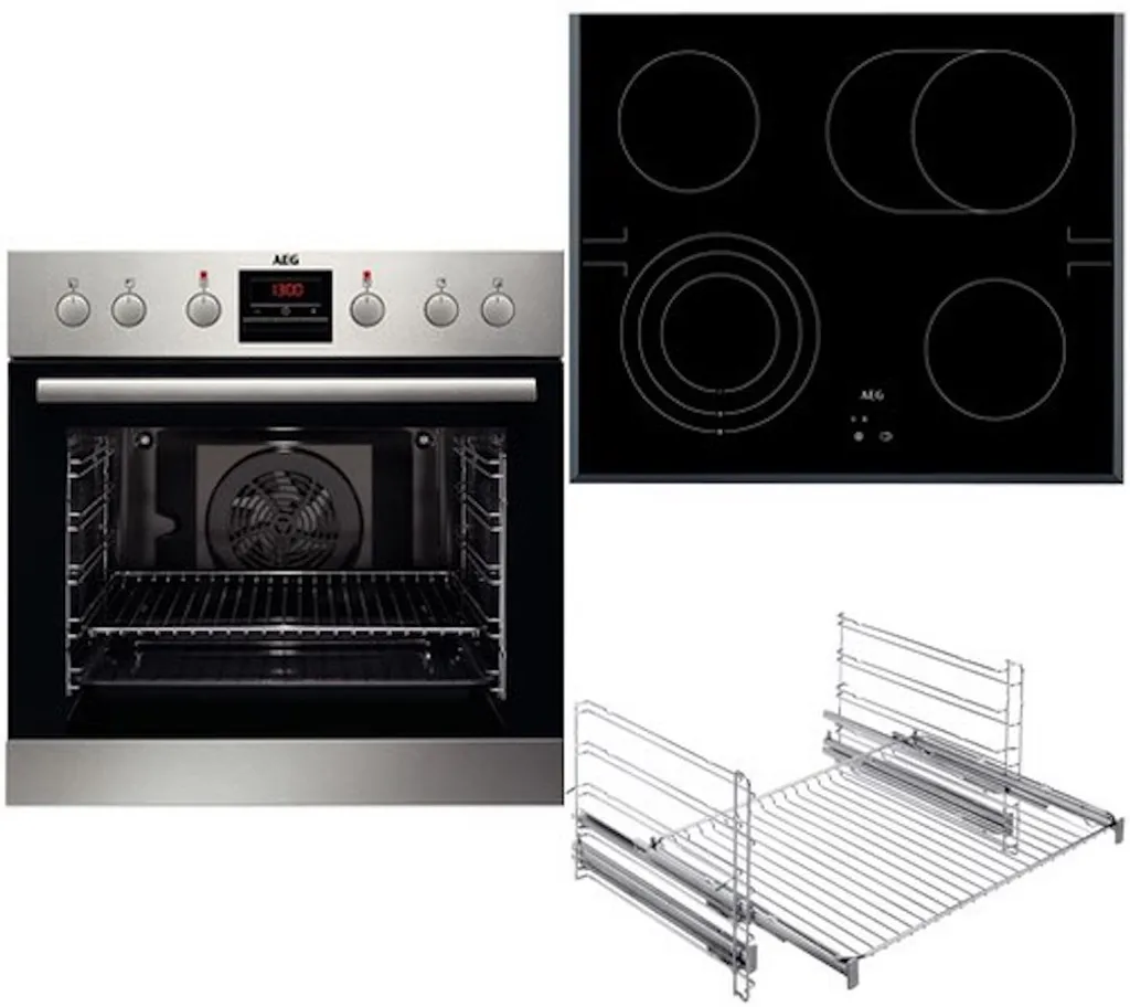 AEG KOMBI3021F Herdset 60cm A Edelstahl 3 AEG KOMBI3021F Herdset 60cm A Edelstahl